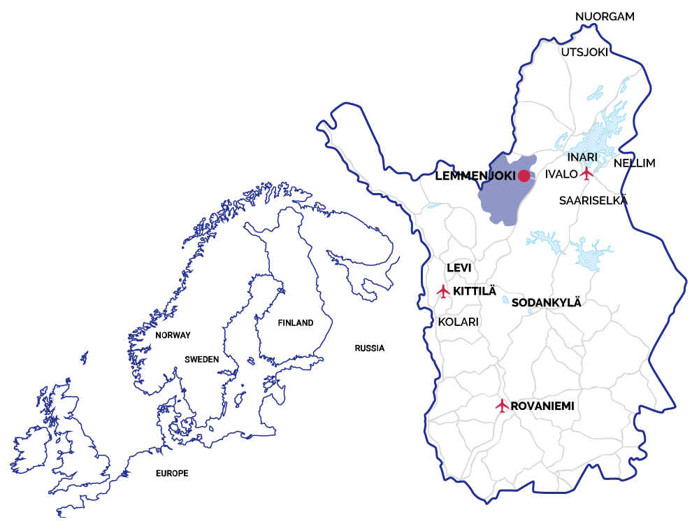 Paltto Elämysretket | Elämysretket Lemmenjoen kansallispuistossa